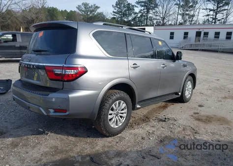 2022 Nissan Armada Sv 2Wd from USA, damaged, VIN JN8AY2AC6N9160876